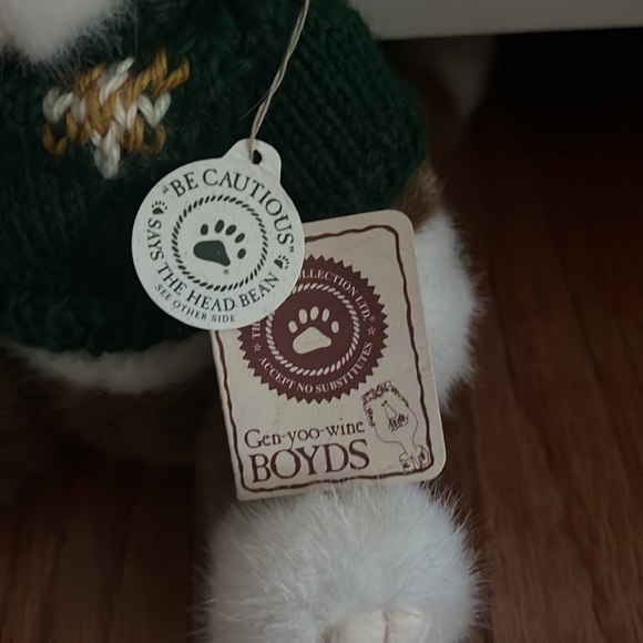 NWT The Boyds Bears Collection Ltd Ginger P. Purrski Cat Stuffed Animal - Picture 2 of 7